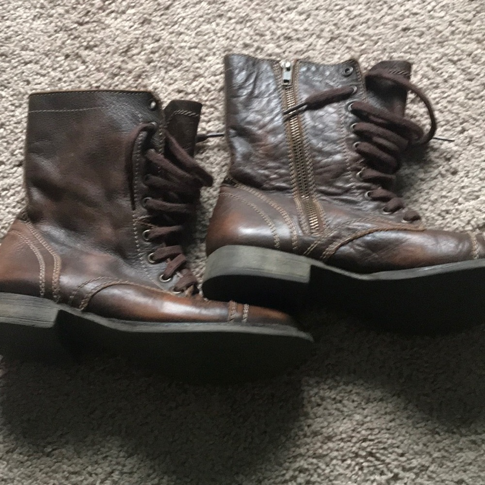 Steve madden combat boots